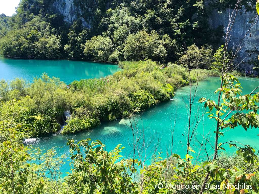 Os Lagos de&nbsp;Plitvice